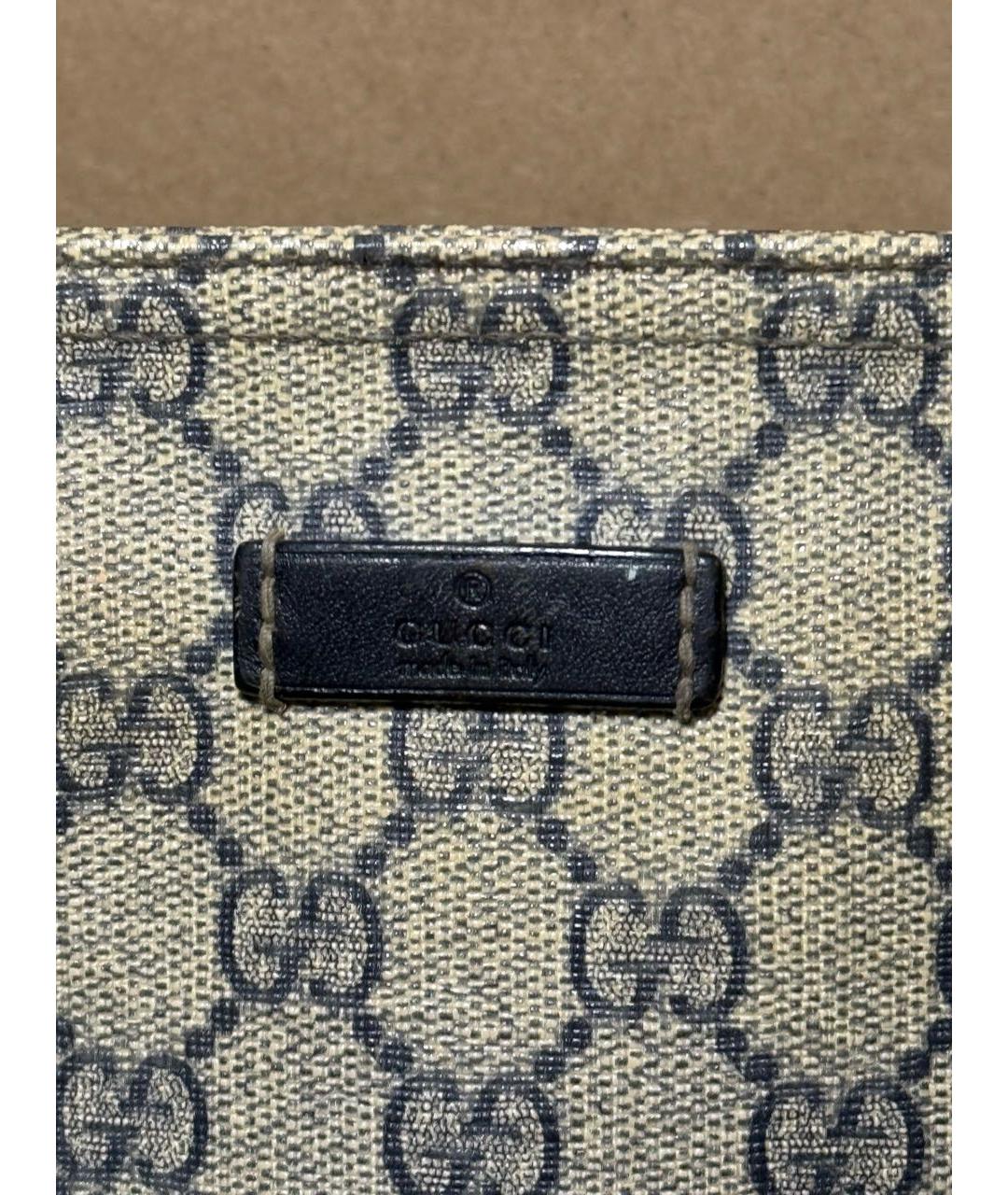 GUCCI Бежевая канва сумка на плечо, фото 3