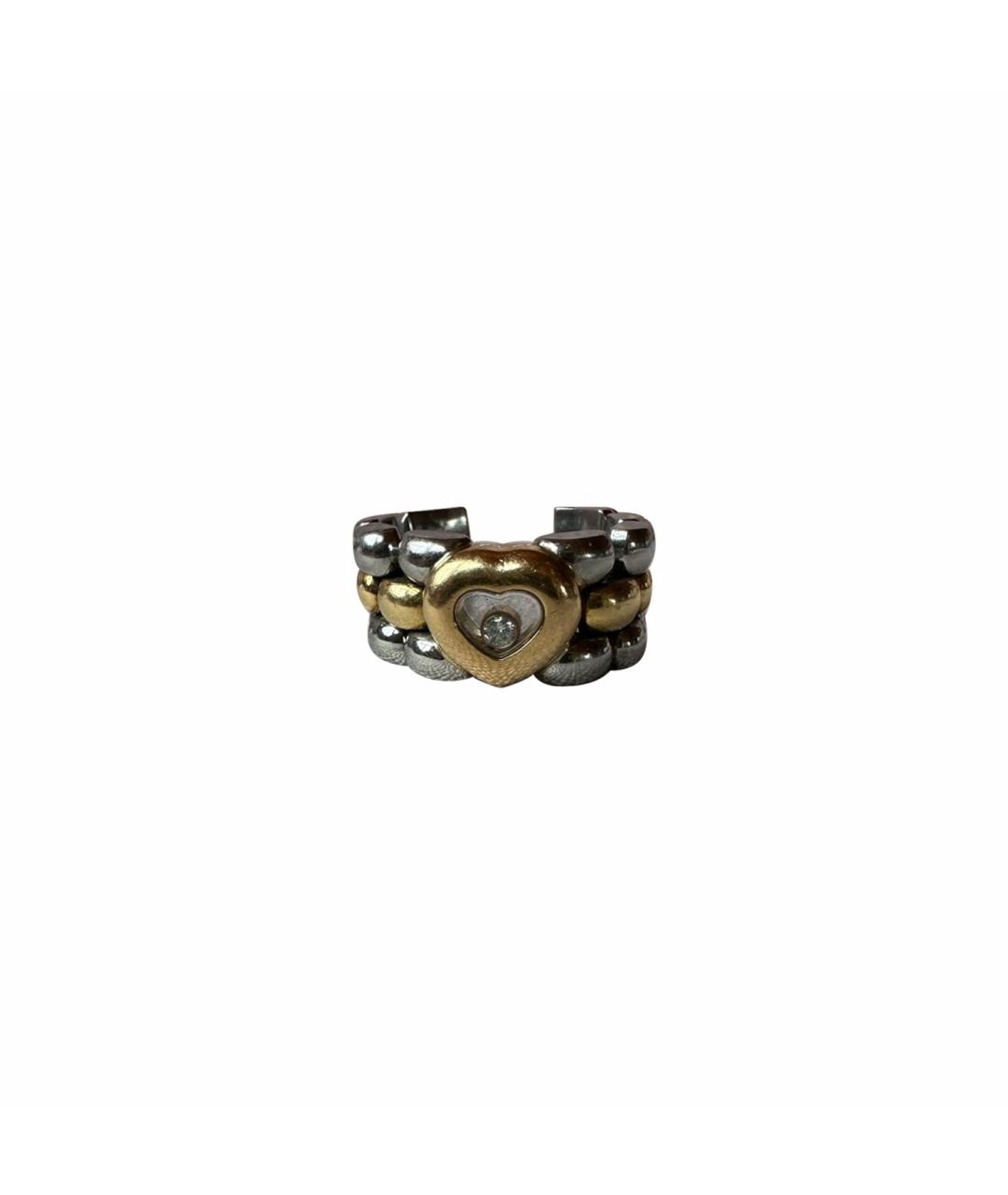 CHOPARD Белое кольцо из желтого золота, фото 1