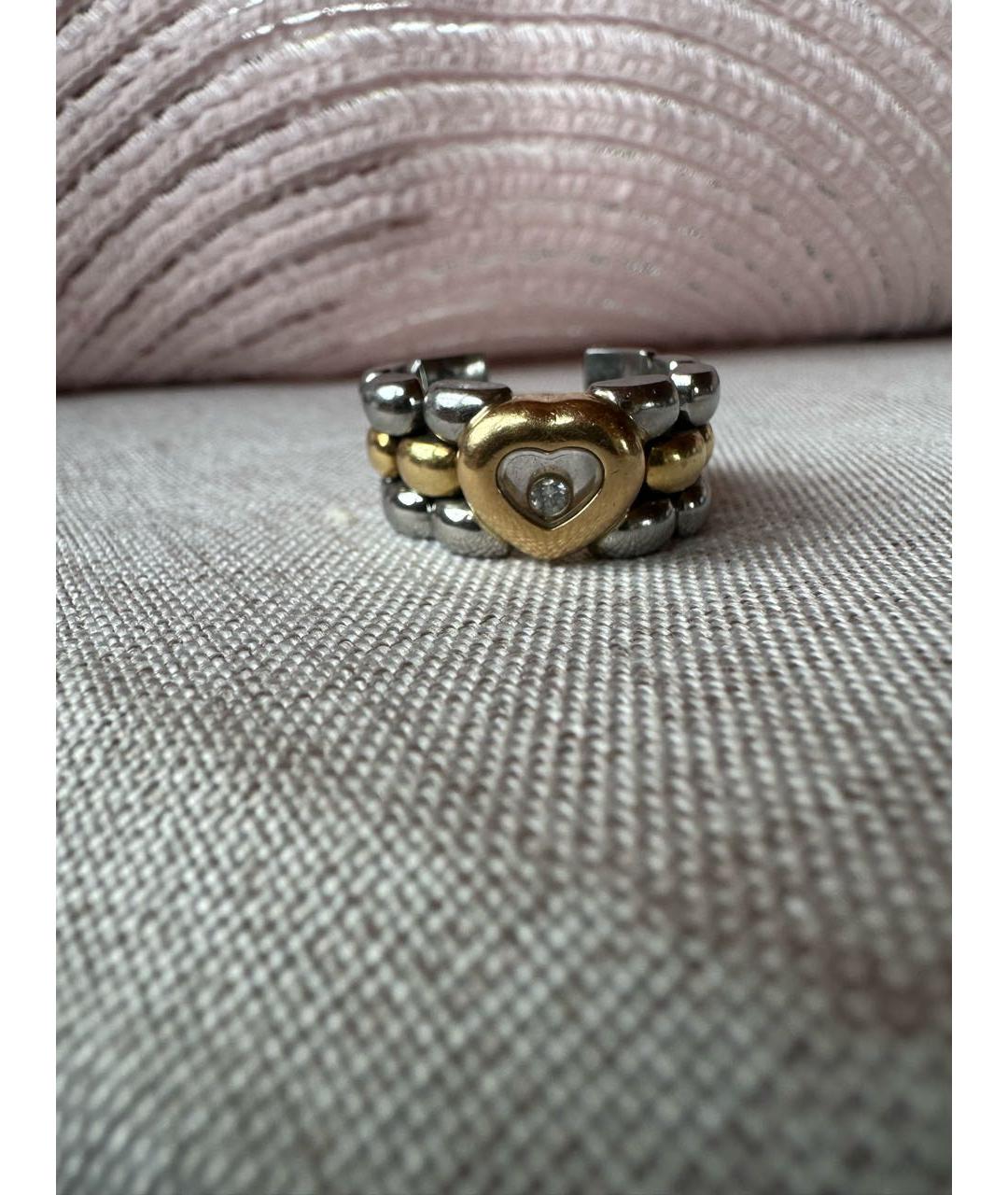 CHOPARD Белое кольцо из желтого золота, фото 2