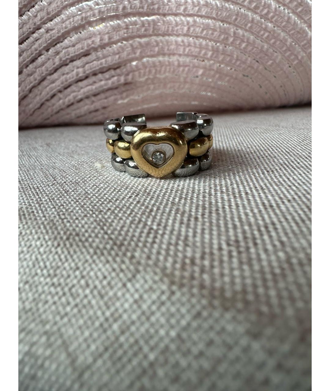 CHOPARD Белое кольцо из желтого золота, фото 3