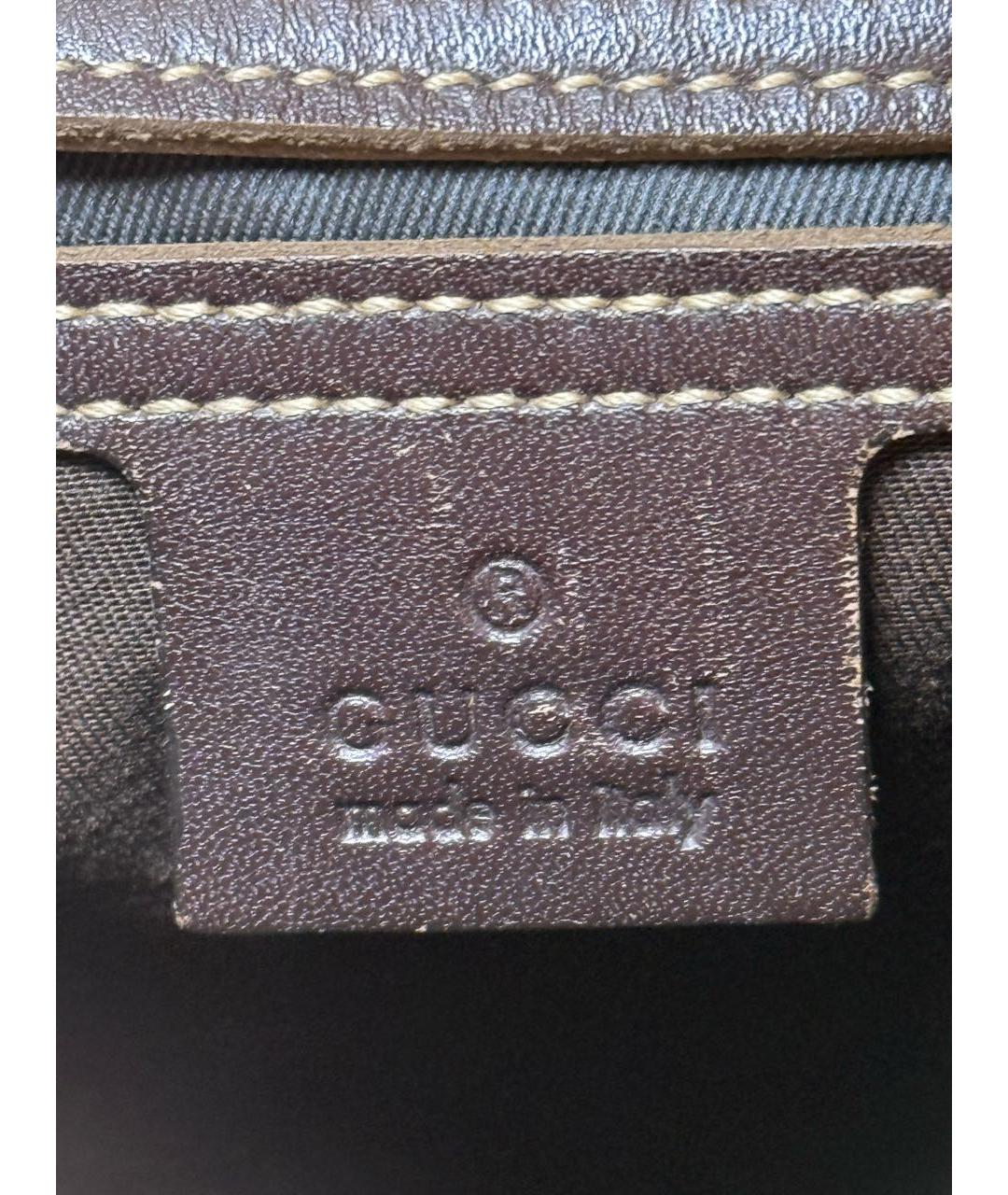 GUCCI Бежевая канва сумка на плечо, фото 6