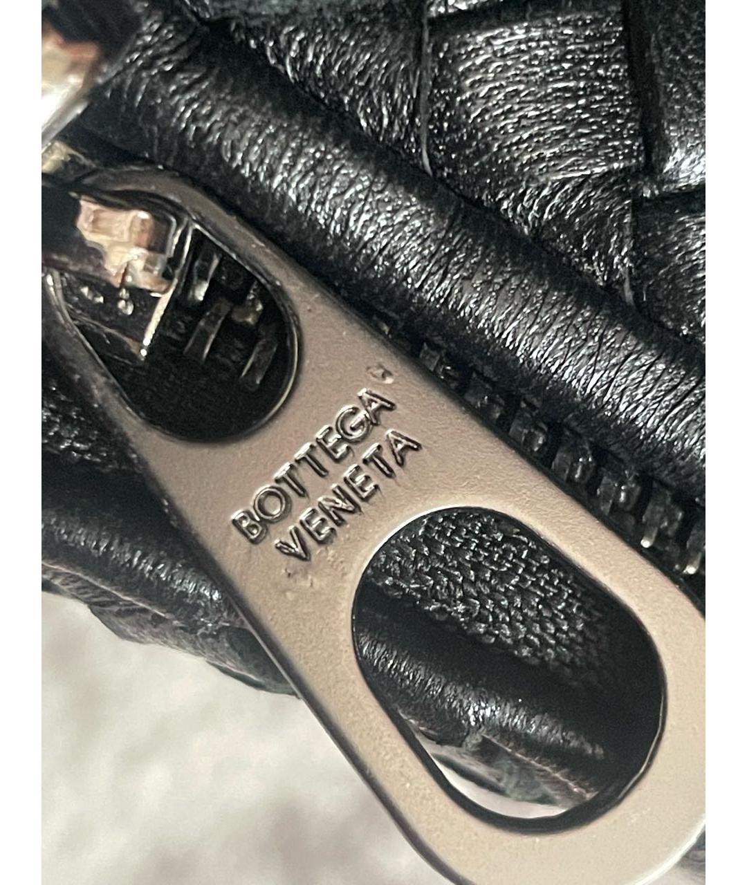 BOTTEGA VENETA Черный кожаный рюкзак, фото 3