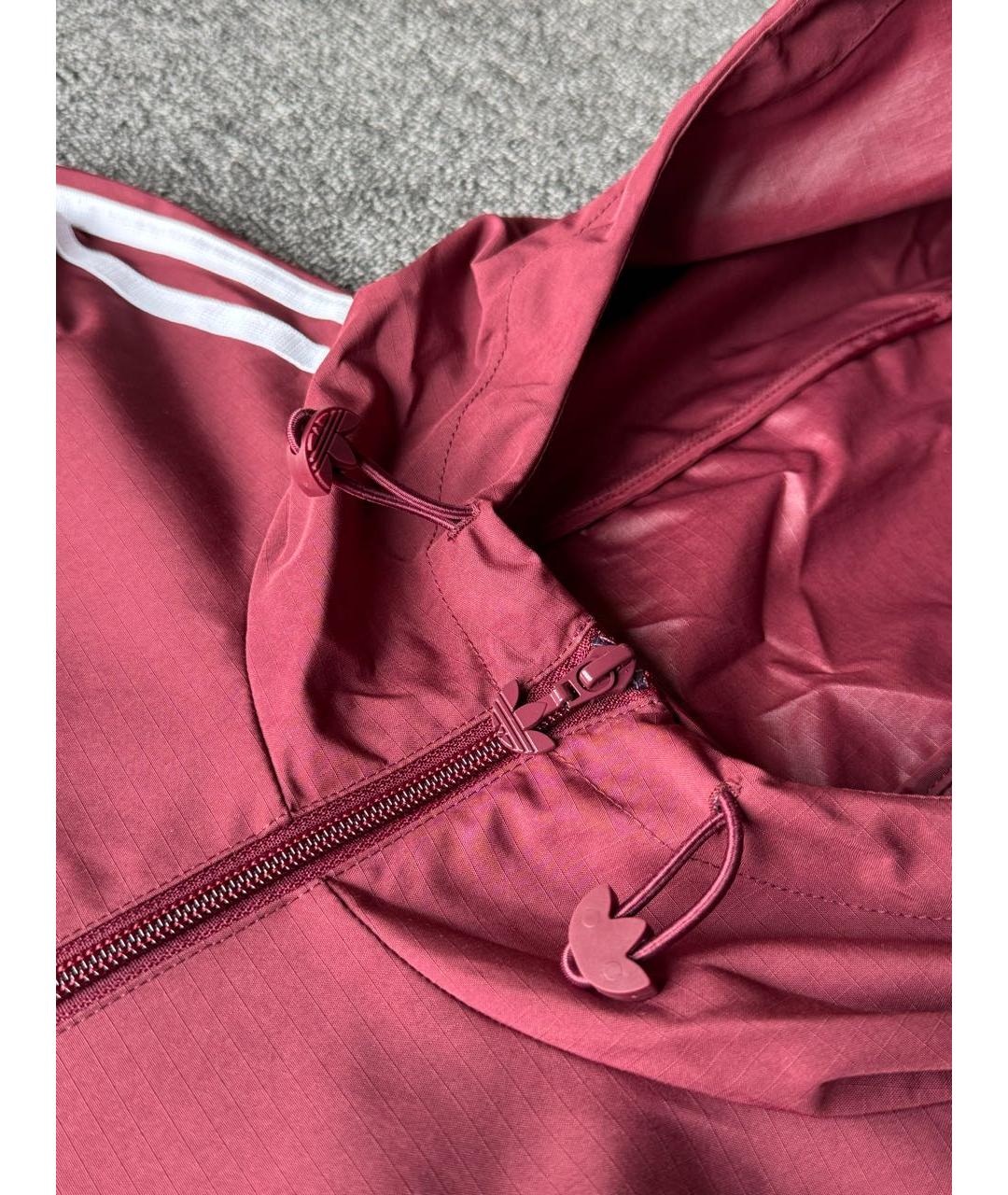 ADIDAS Бордовая спортивная куртка, фото 5