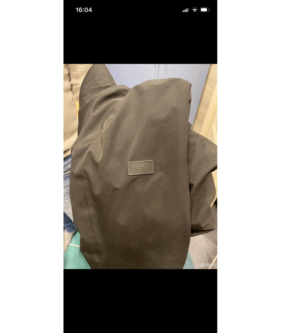 ZEGNA Черная куртка, фото 6