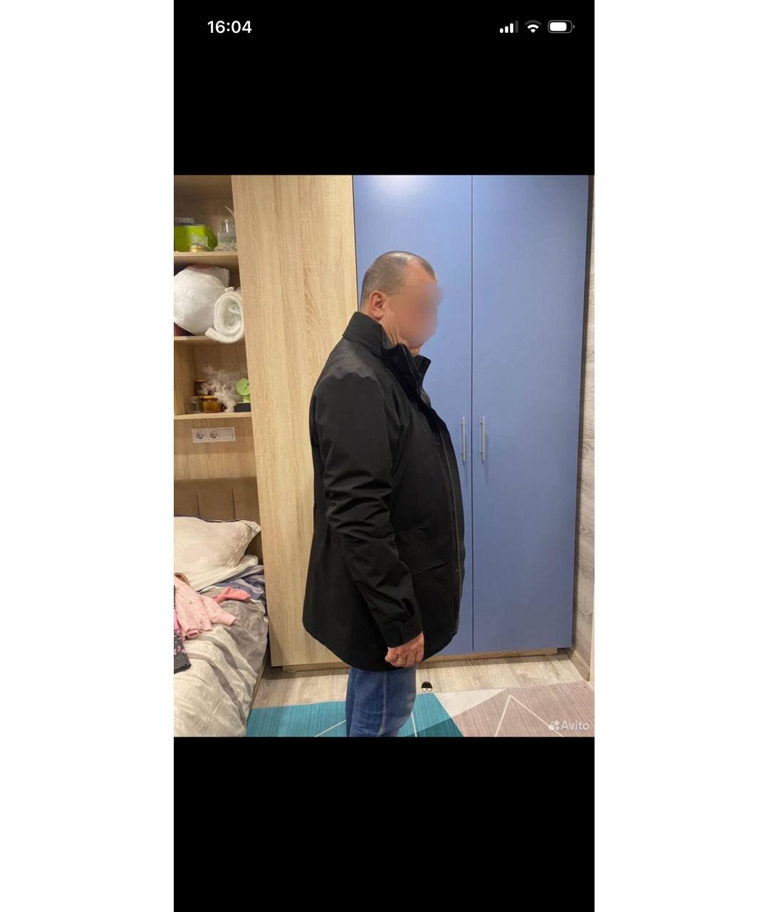 ZEGNA Черная куртка, фото 5