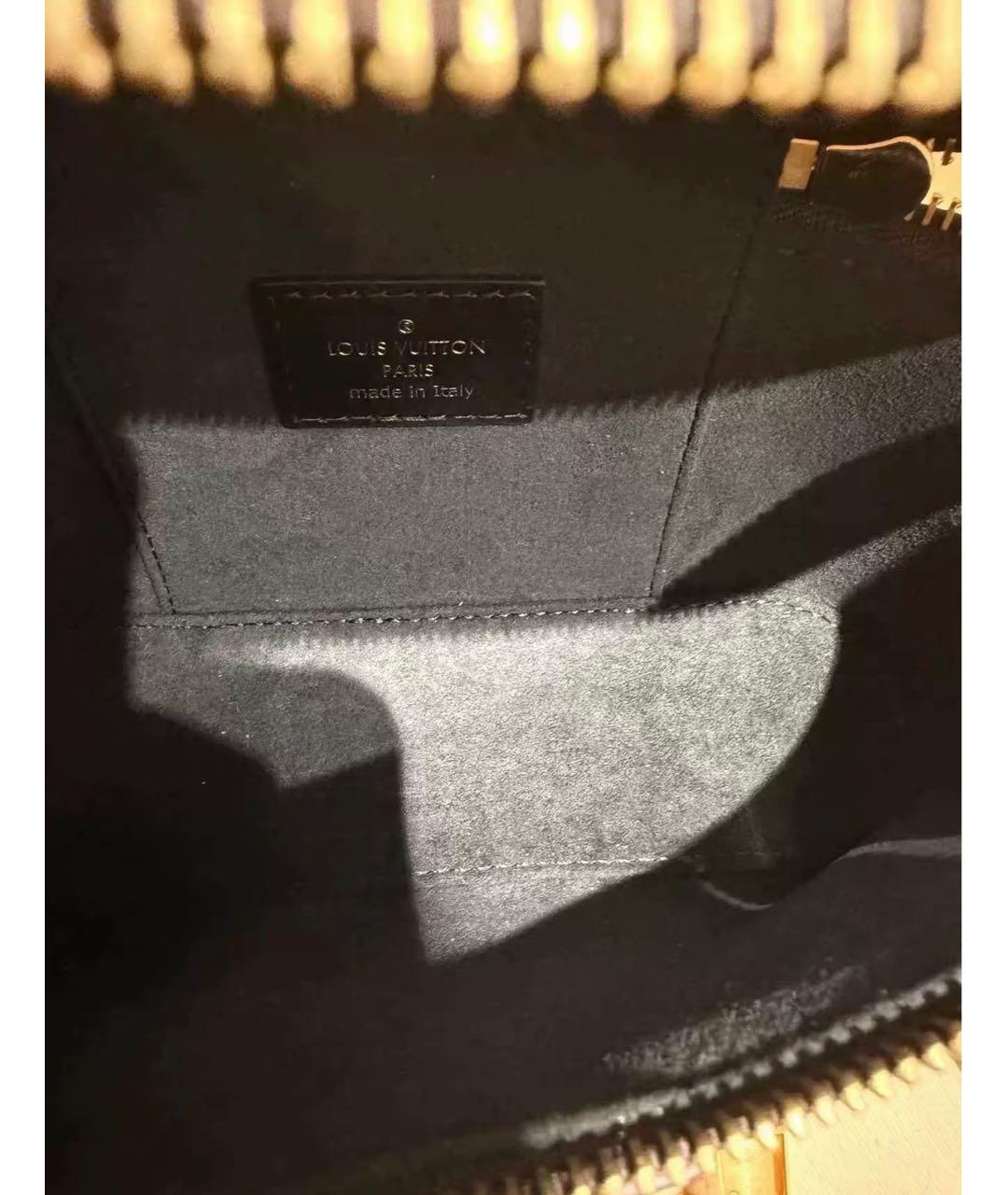 LOUIS VUITTON Коричневая канва косметичка, фото 7