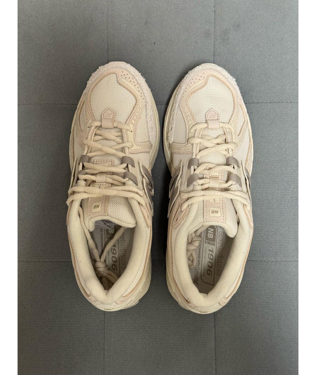 NEW BALANCE Розовые кожаные кроссовки, фото 3