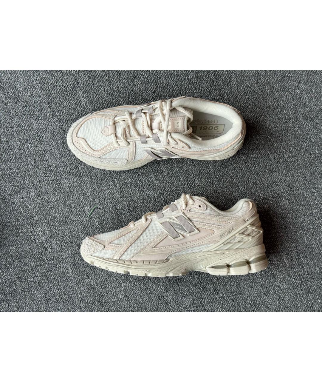 NEW BALANCE Розовые кожаные кроссовки, фото 8