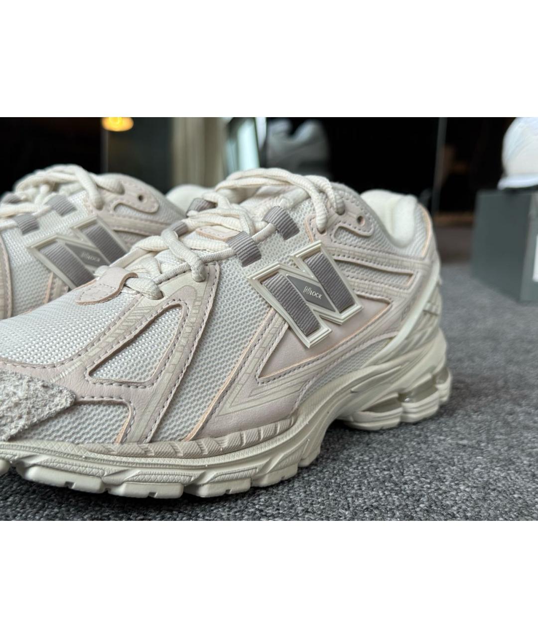 NEW BALANCE Розовые кожаные кроссовки, фото 6
