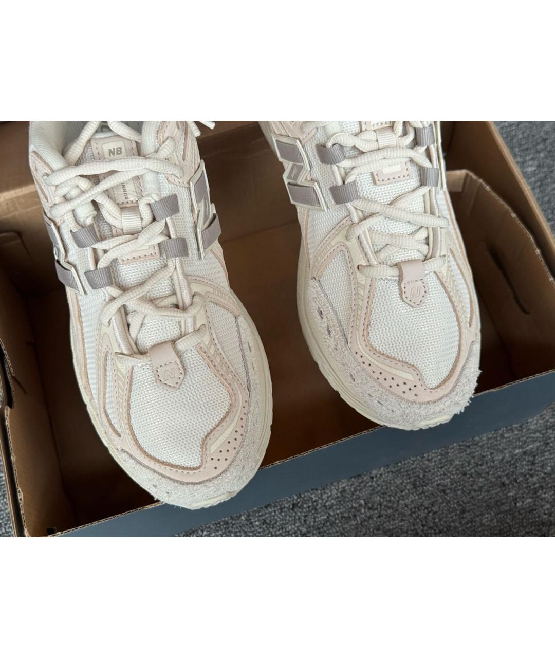 NEW BALANCE Розовые кожаные кроссовки, фото 7