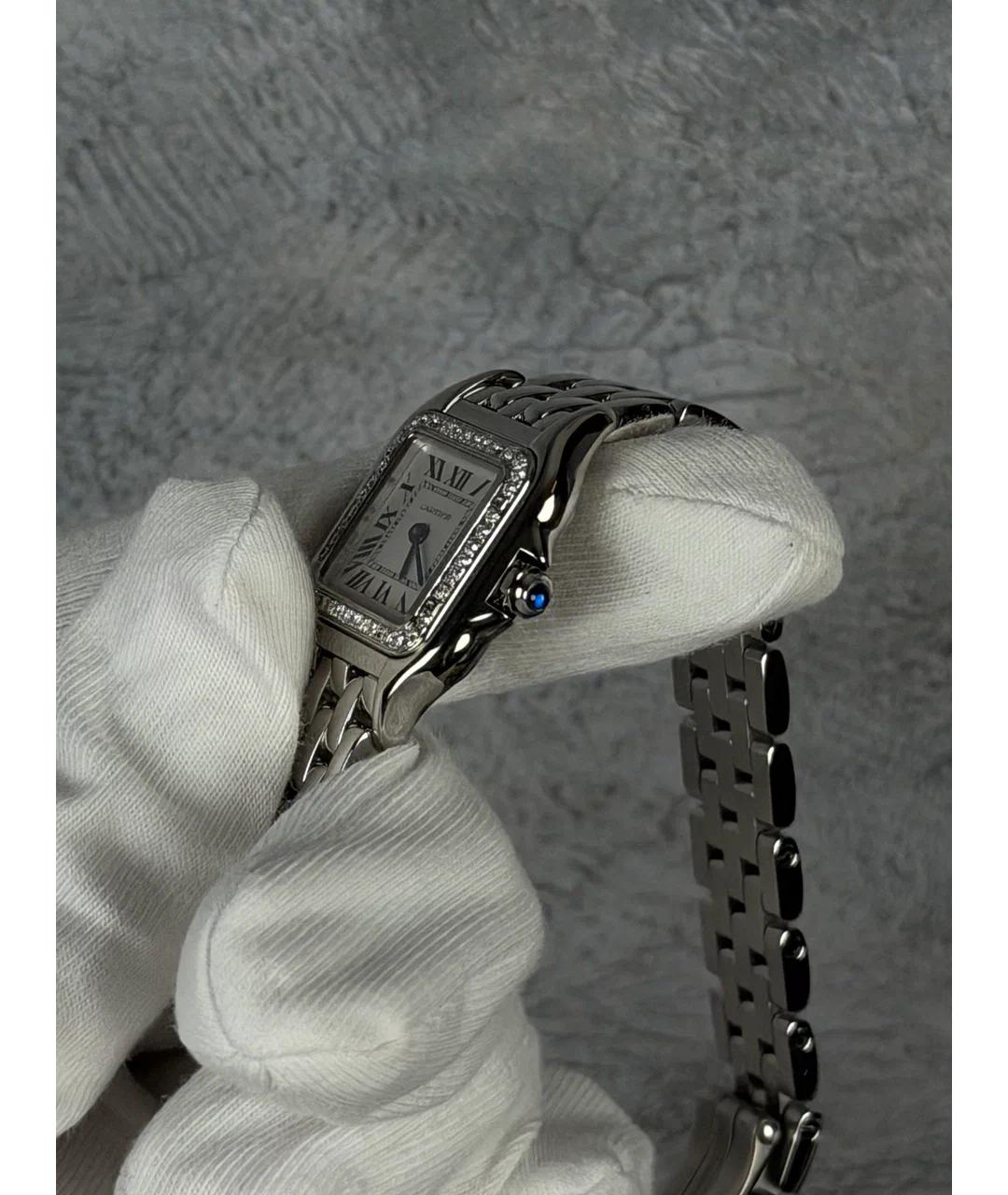 CARTIER Белые часы, фото 3