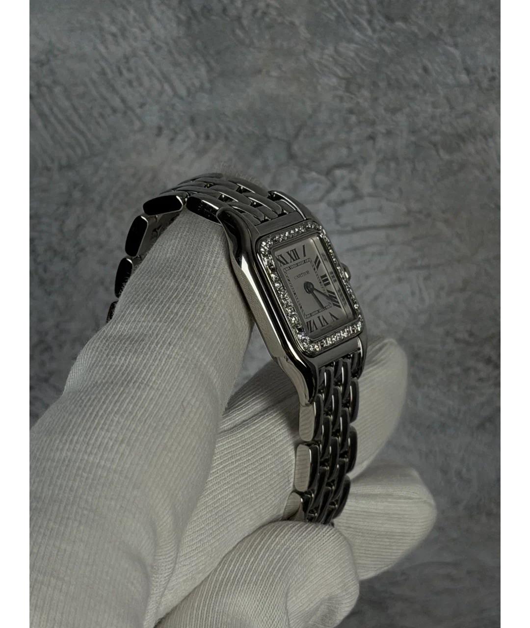 CARTIER Белые часы, фото 4