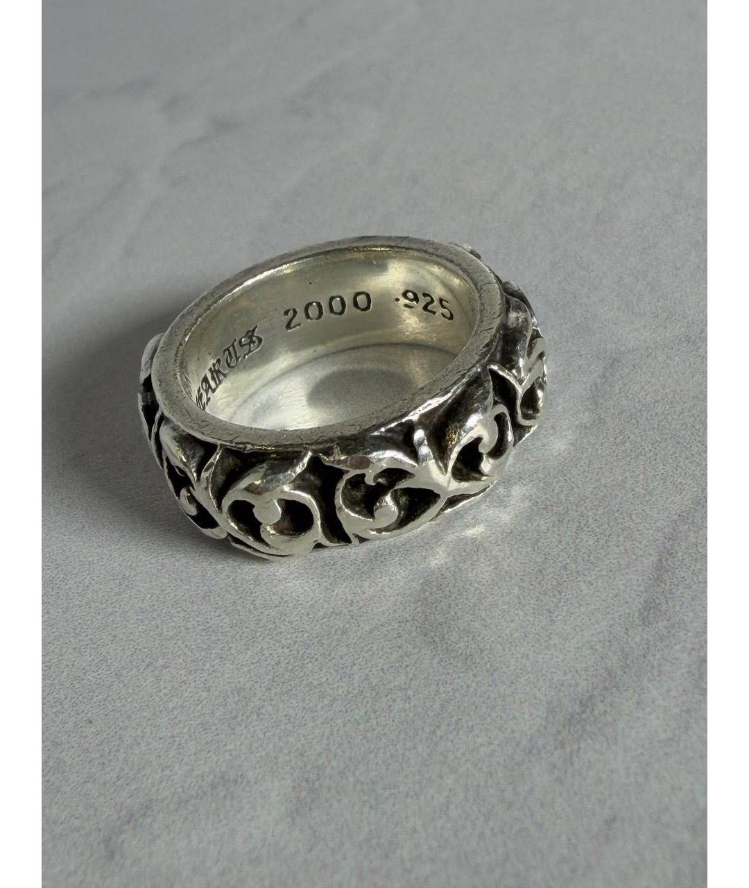 CHROME HEARTS Серебряное серебряное кольцо, фото 3