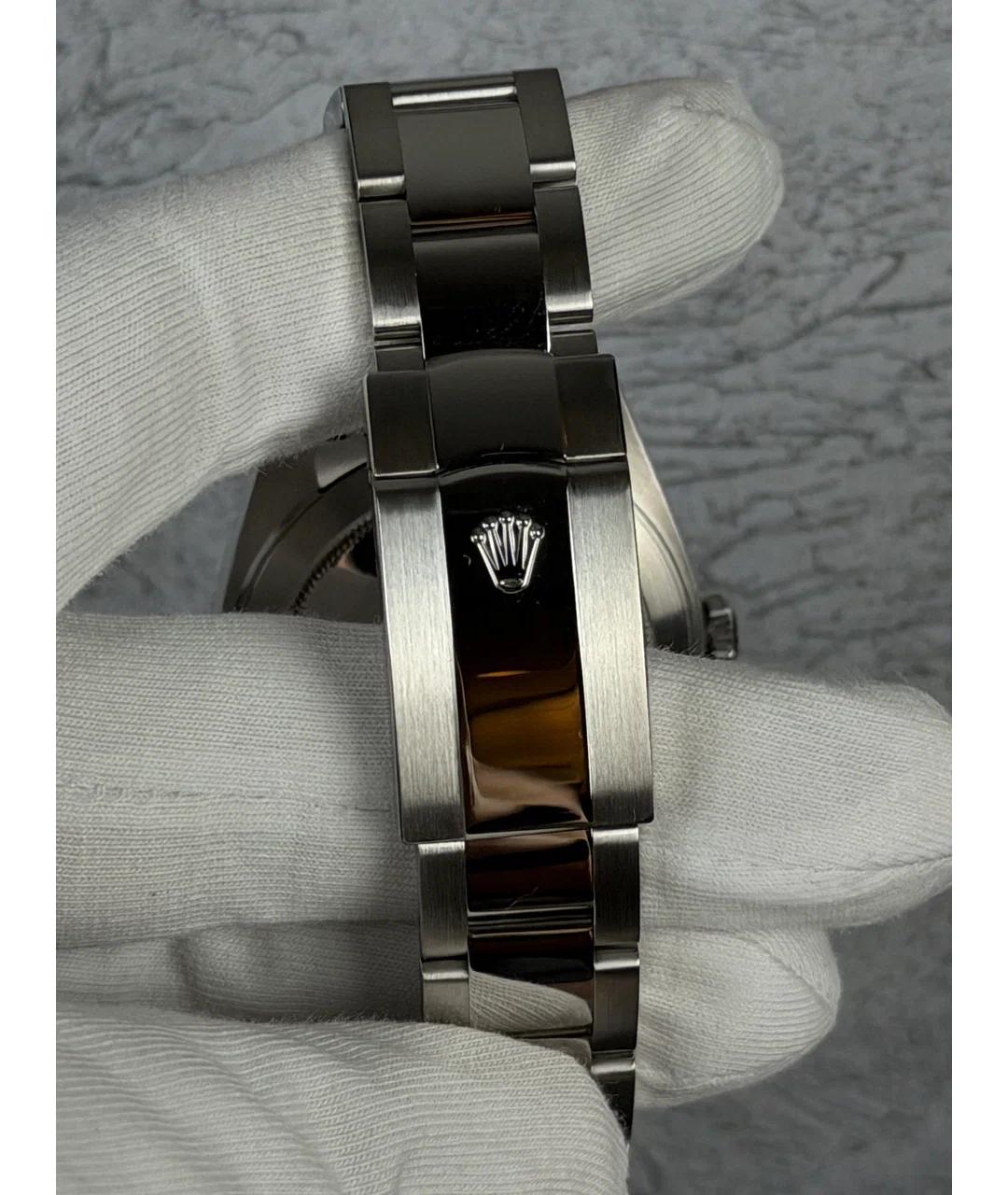 ROLEX Синие часы из белого золота, фото 7