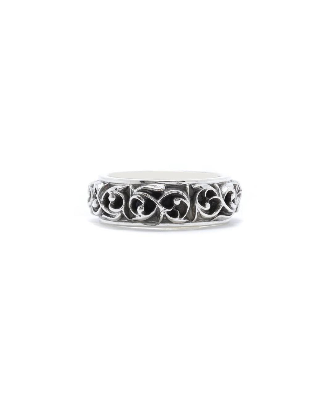 CHROME HEARTS Серебряное серебряное кольцо, фото 5