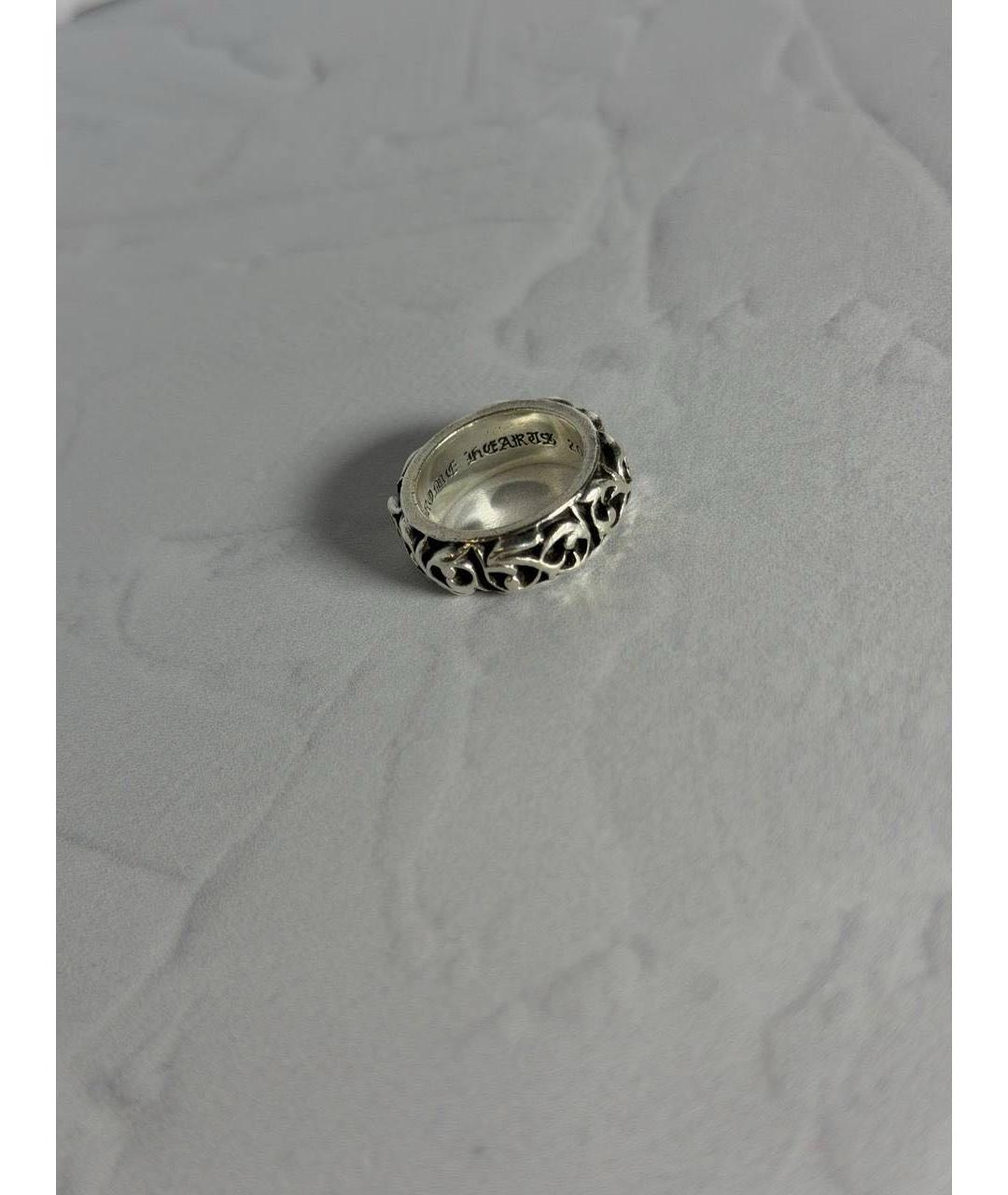 CHROME HEARTS Серебряное серебряное кольцо, фото 2