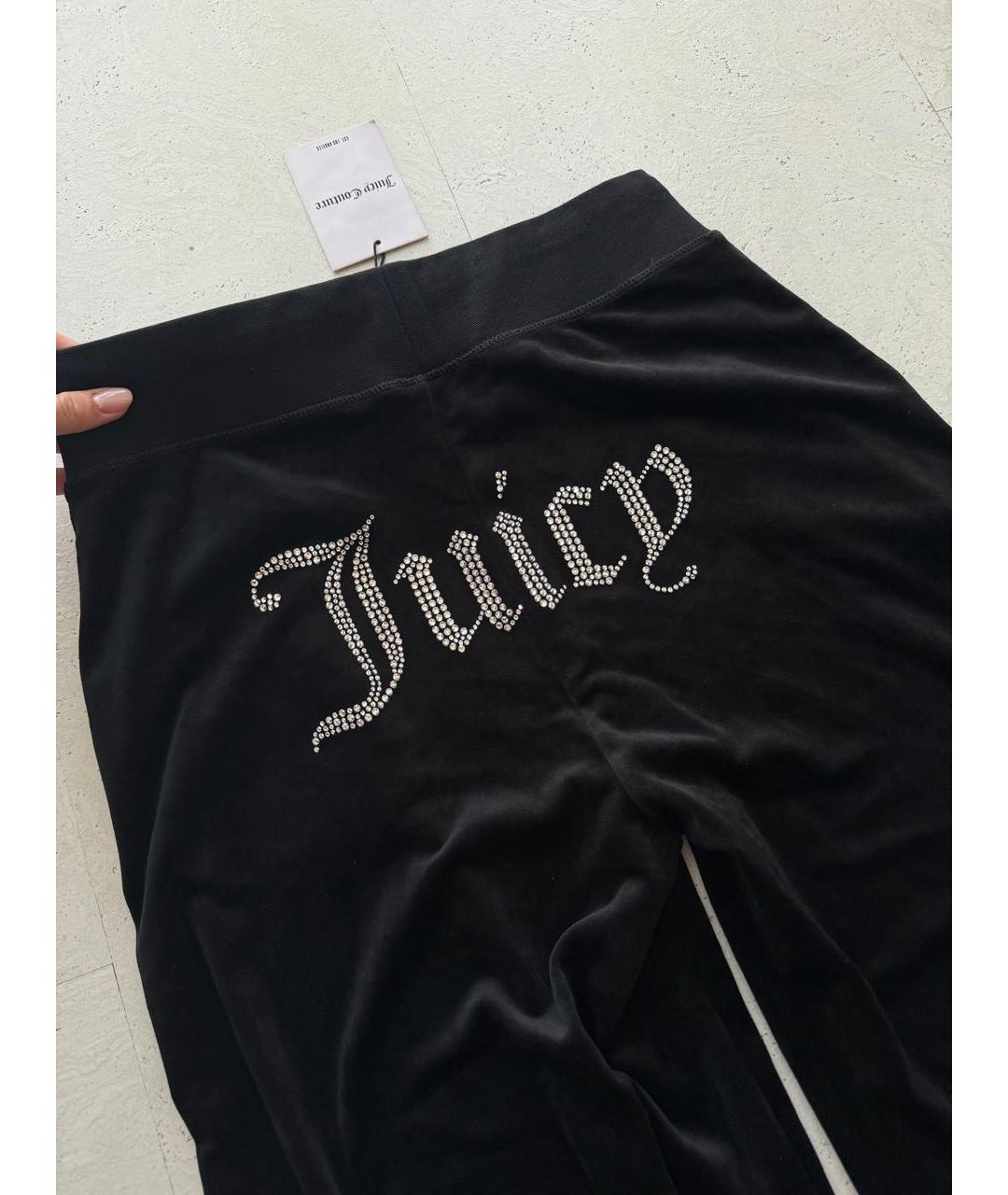 JUICY COUTURE Черный велюровый спортивные костюмы, фото 8