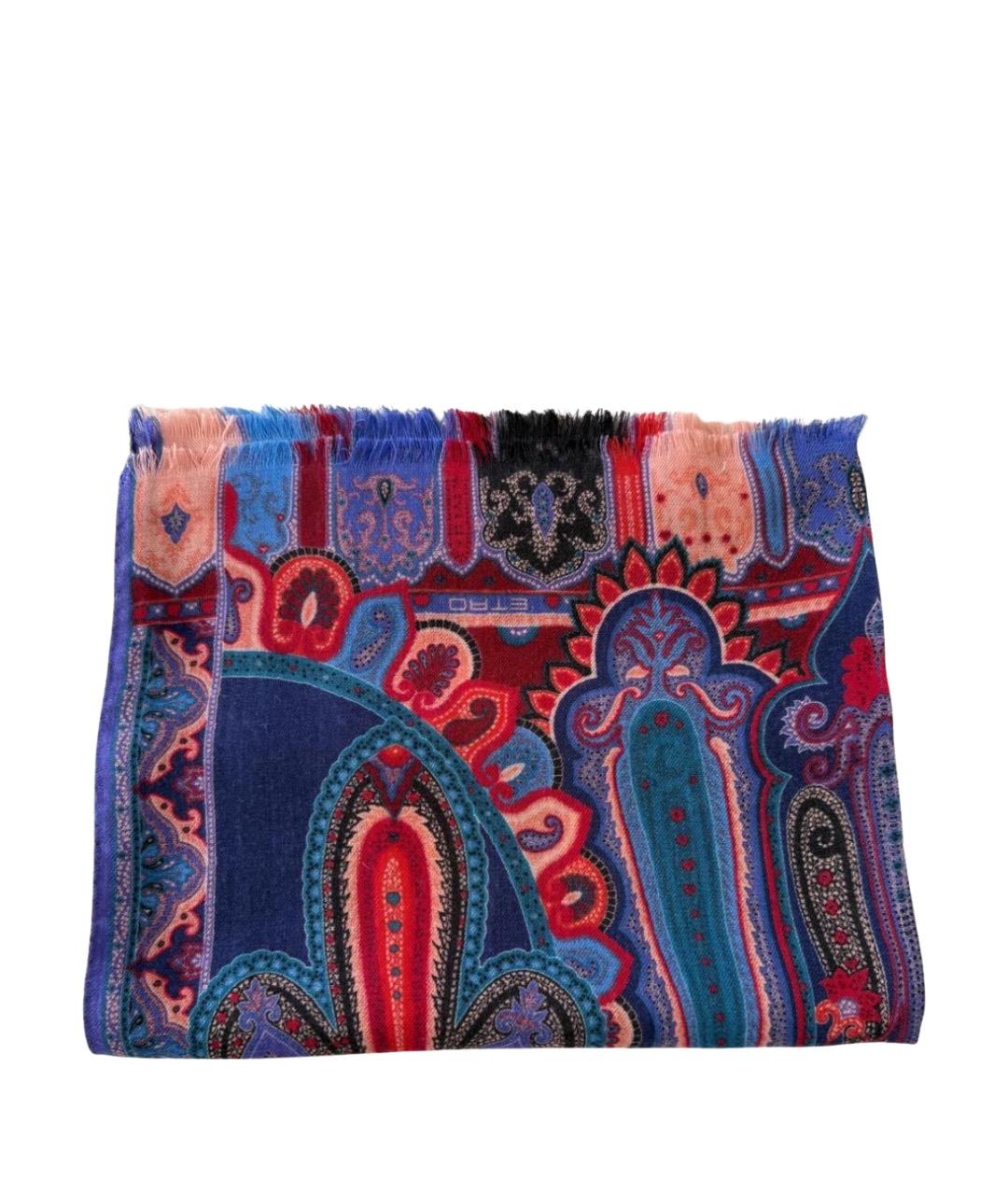 ETRO Мульти шерстяной шарф, фото 1