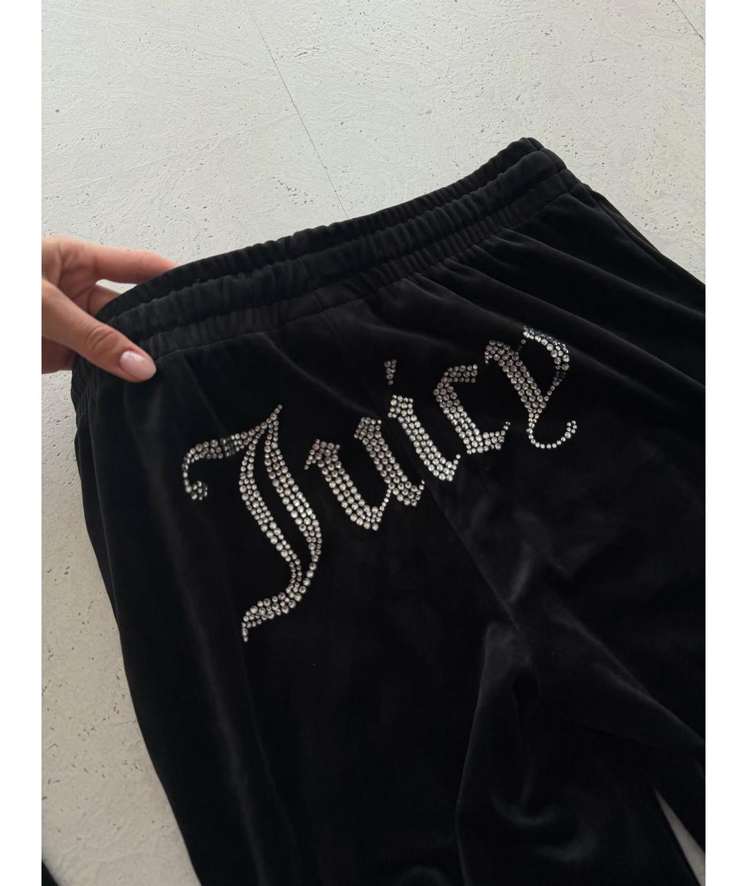 JUICY COUTURE Черный велюровый спортивные костюмы, фото 7