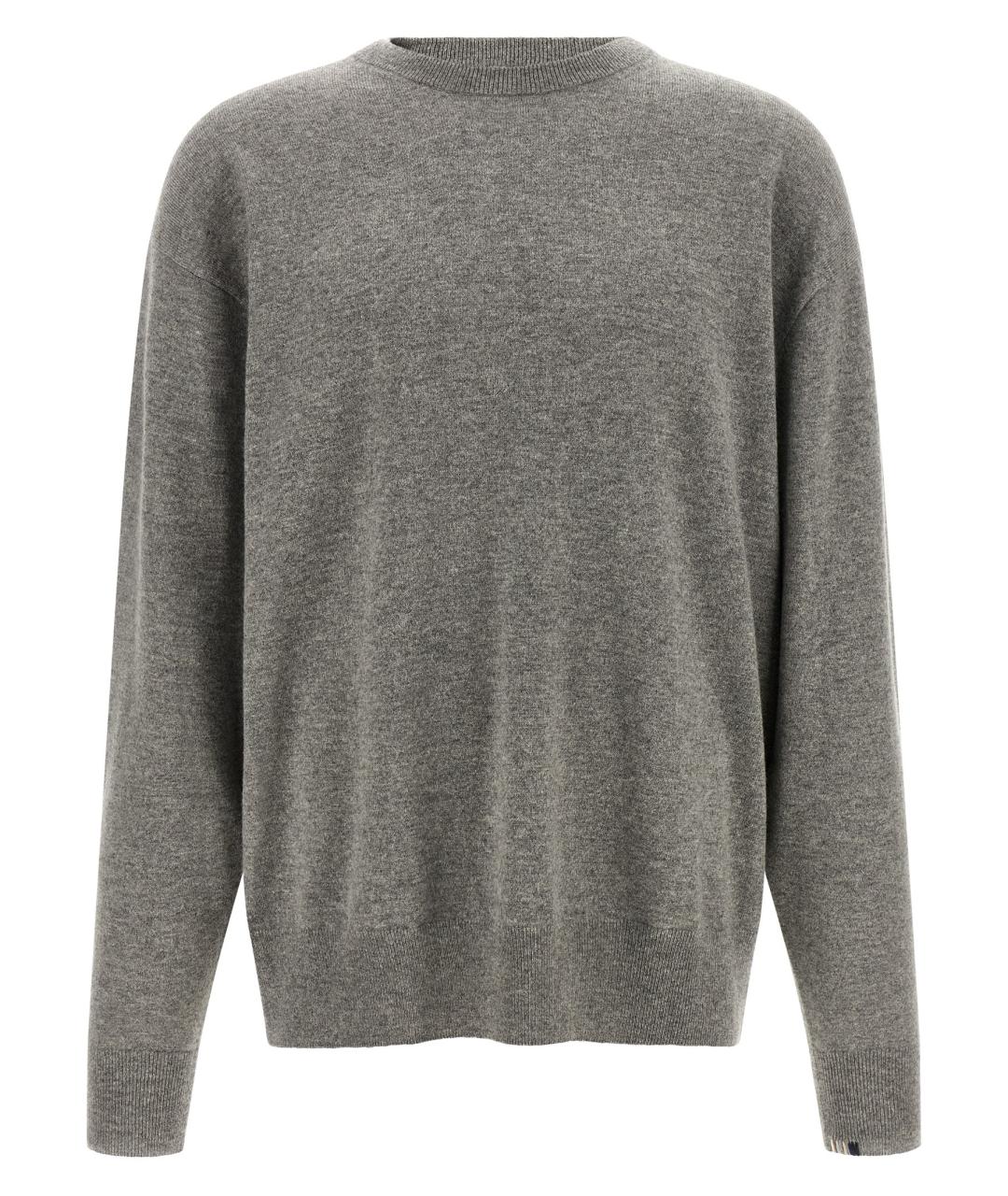 EXTREME CASHMERE Серый кашемировый джемпер / свитер, фото 1