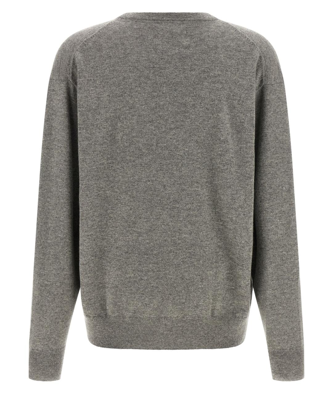 EXTREME CASHMERE Серый кашемировый джемпер / свитер, фото 2