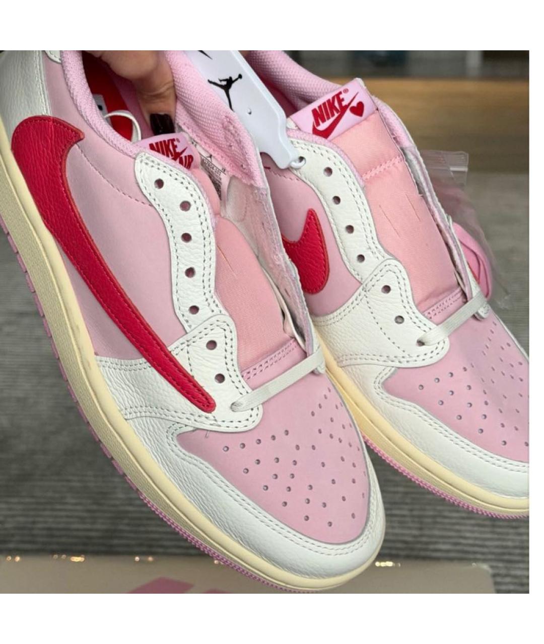 NIKE Розовые кеды, фото 3