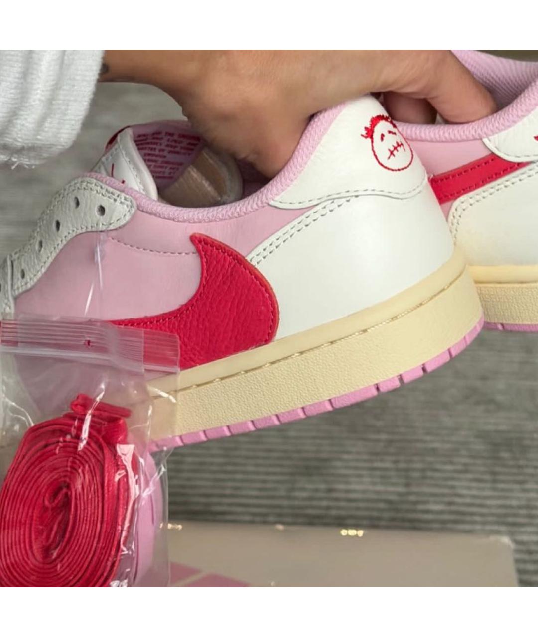 NIKE Розовые кеды, фото 4