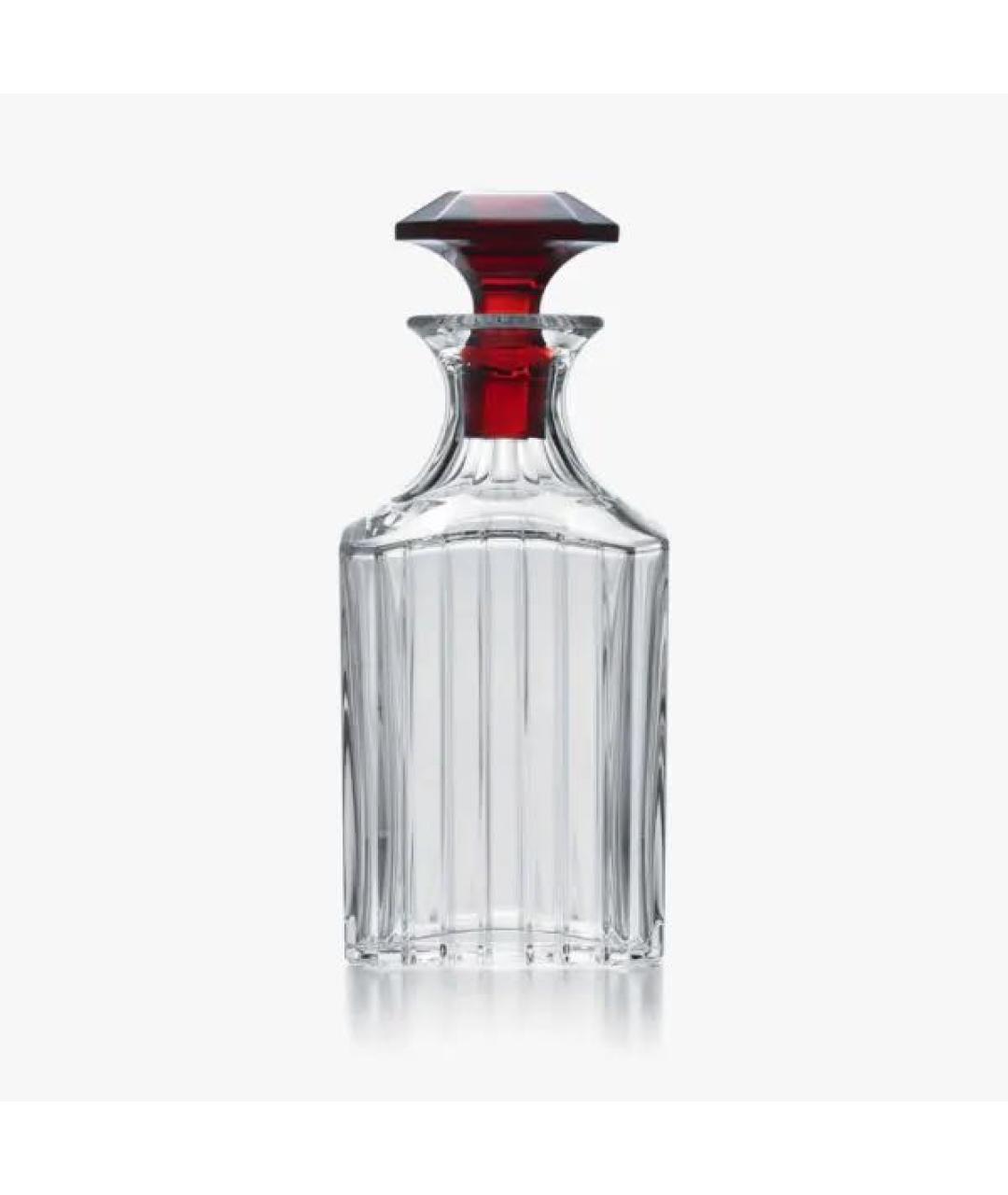 BACCARAT Красный хрустальный графин и кувшин, фото 5