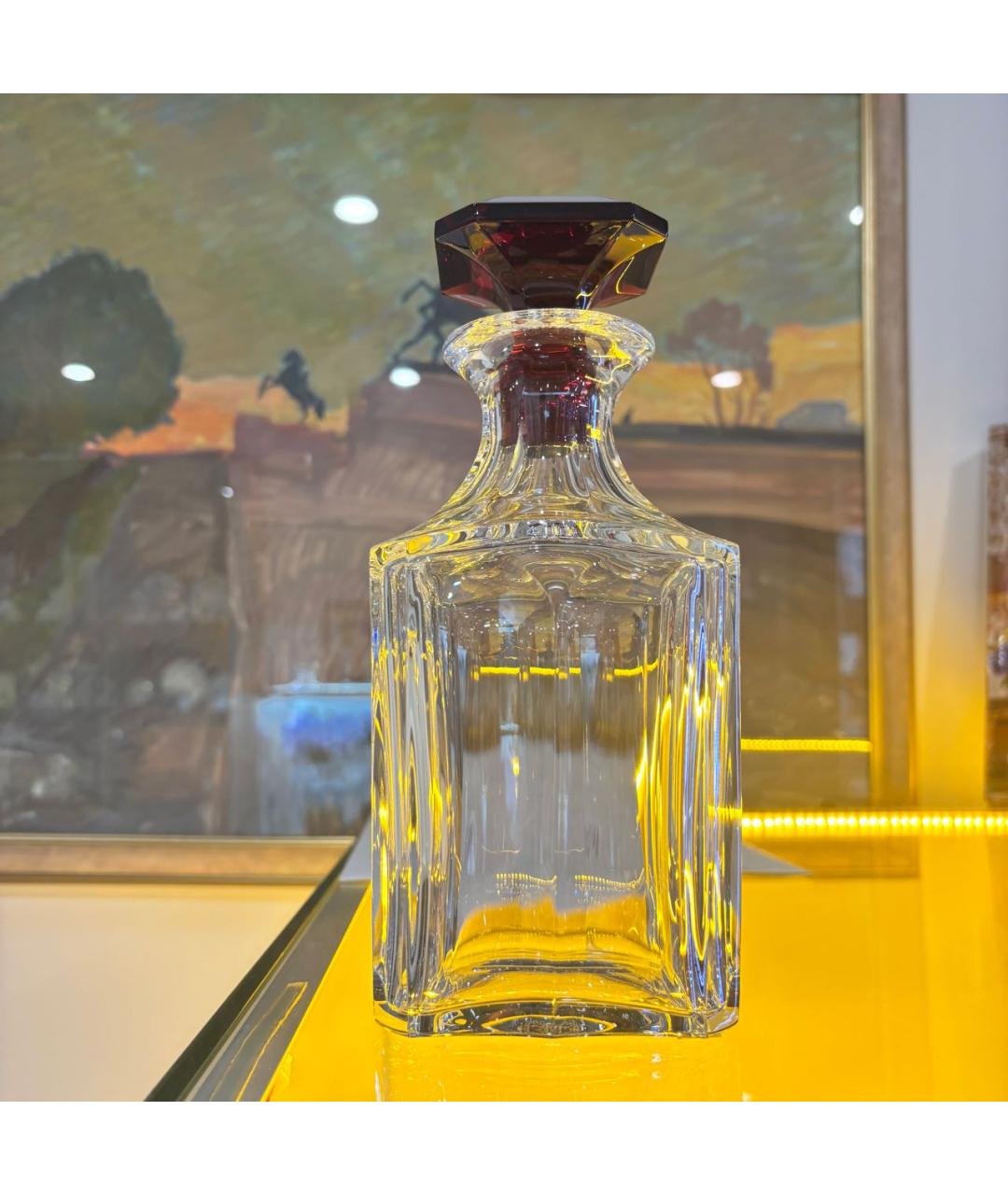 BACCARAT Красный хрустальный графин и кувшин, фото 4