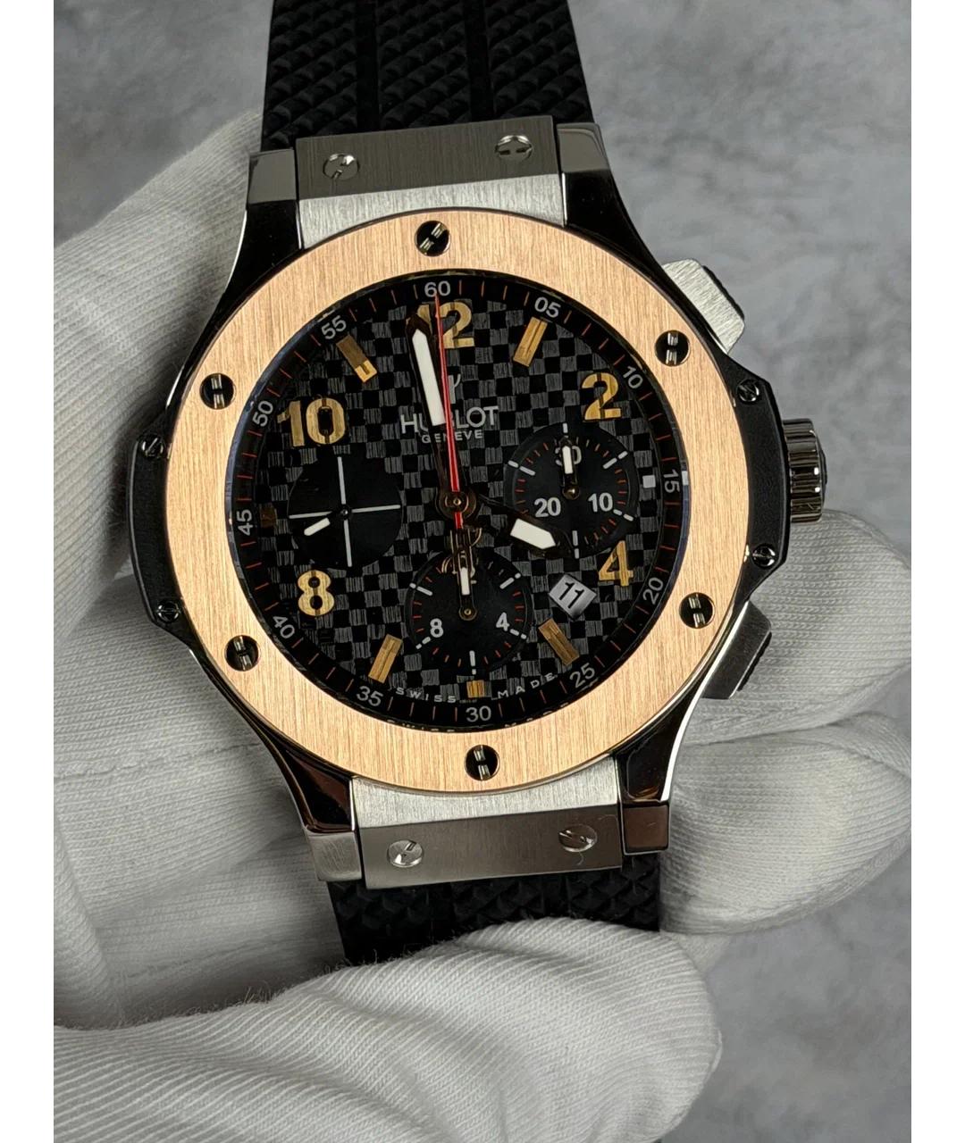 HUBLOT Черные металлические часы, фото 2