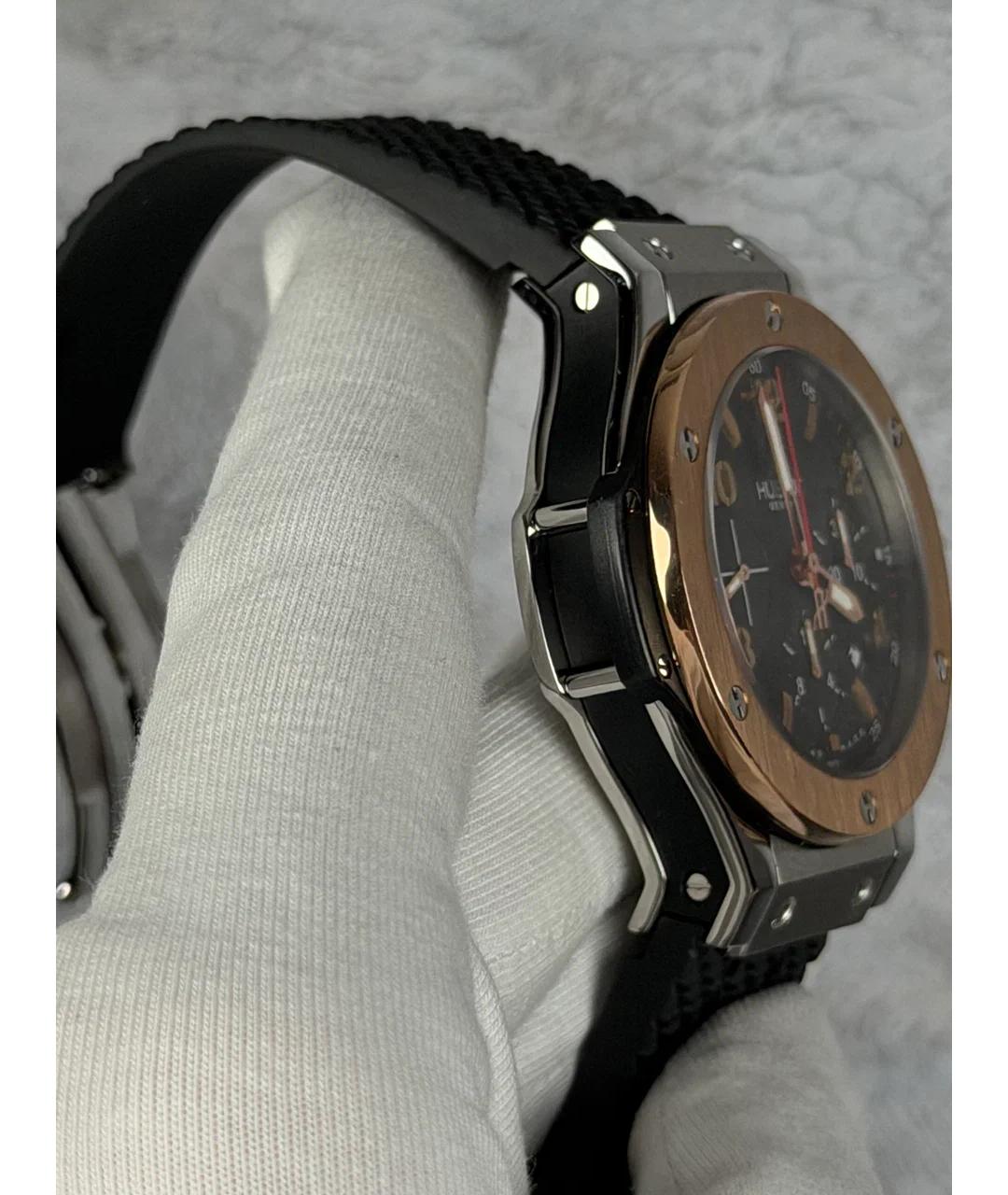 HUBLOT Черные металлические часы, фото 4