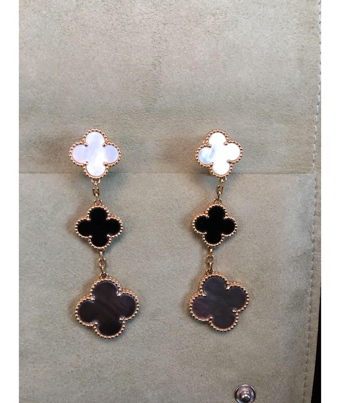 VAN CLEEF & ARPELS Серьги из желтого золота, фото 4
