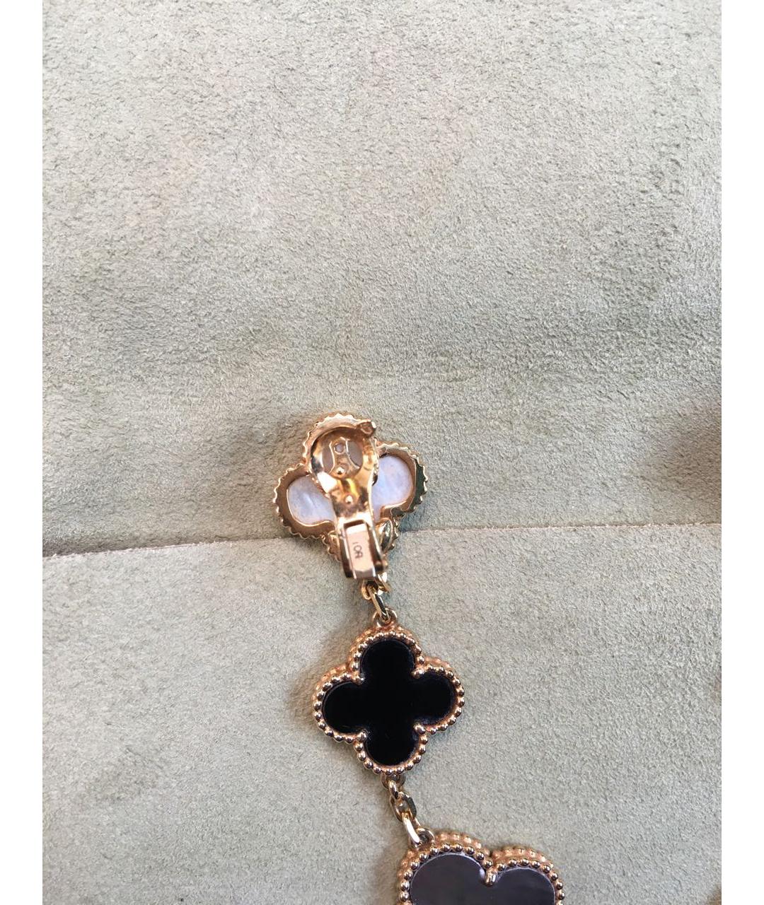 VAN CLEEF & ARPELS Серьги из желтого золота, фото 2