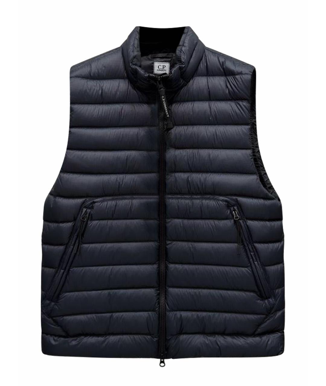 CP COMPANY Темно-синий синтетический жилет, фото 1