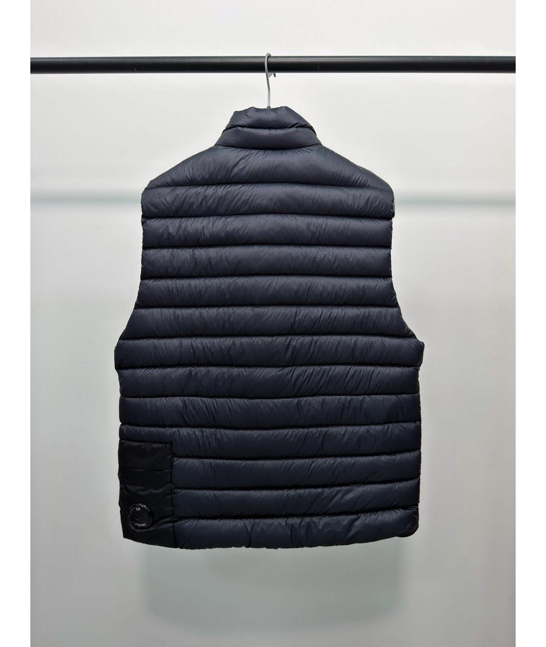 CP COMPANY Темно-синий синтетический жилет, фото 3