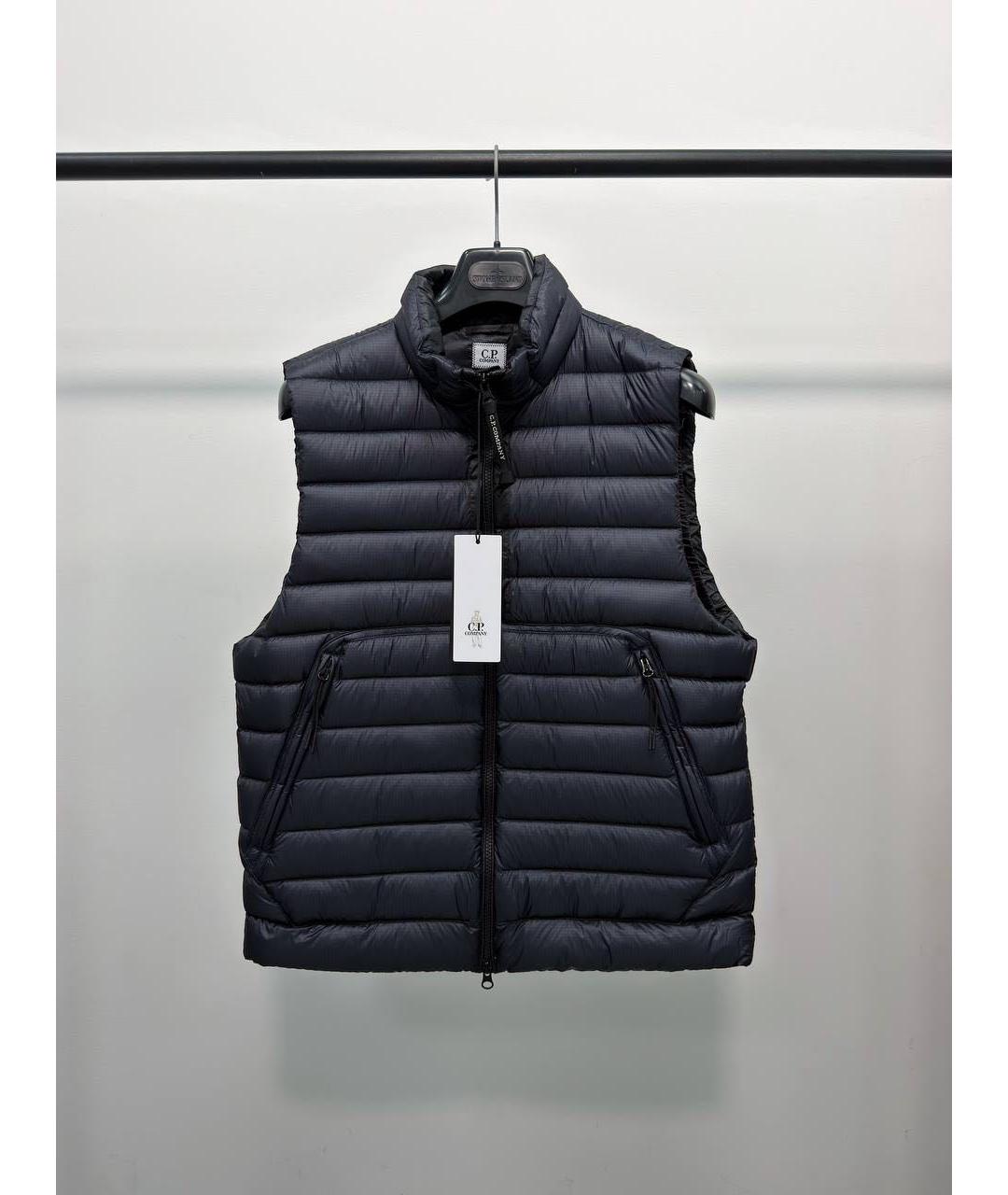 CP COMPANY Темно-синий синтетический жилет, фото 5