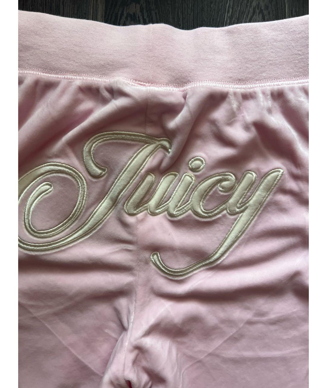 JUICY COUTURE Розовый хлопковый костюм с брюками, фото 7