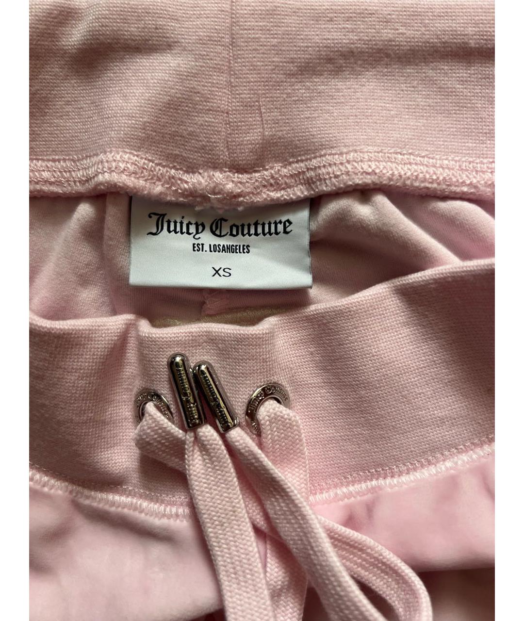 JUICY COUTURE Розовый хлопковый костюм с брюками, фото 5