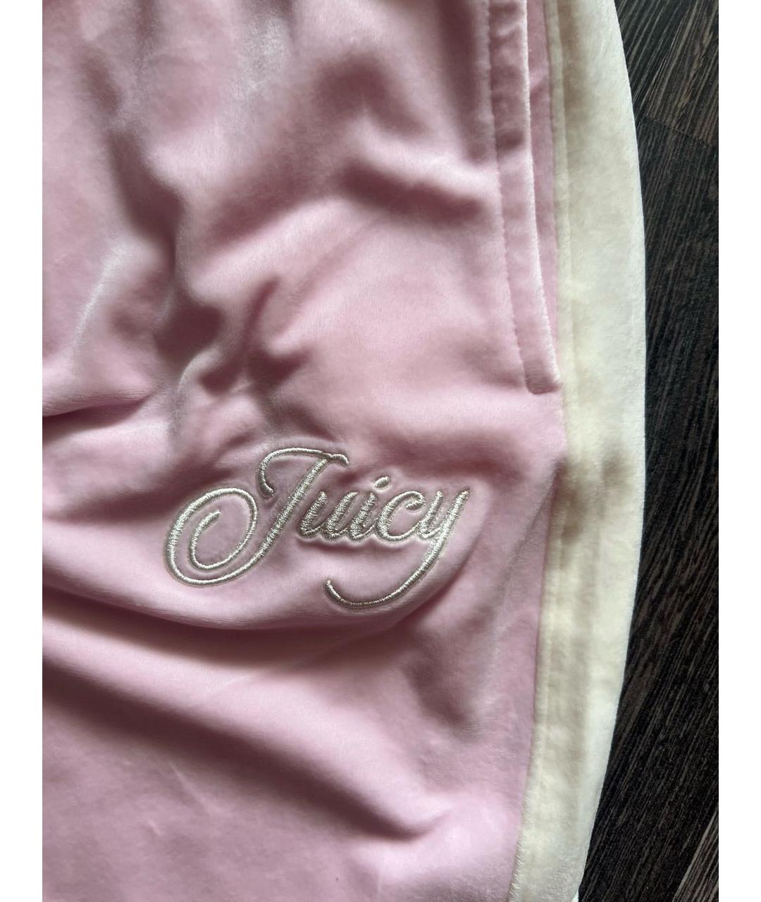 JUICY COUTURE Розовый хлопковый костюм с брюками, фото 8