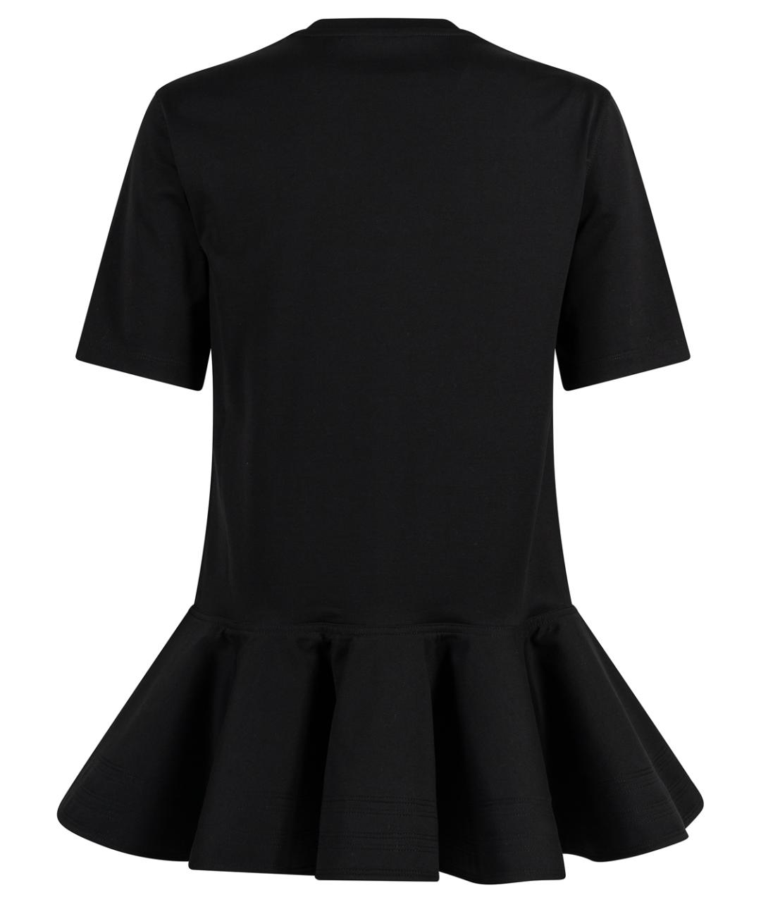 ALAIA Черная хлопковая футболка, фото 2