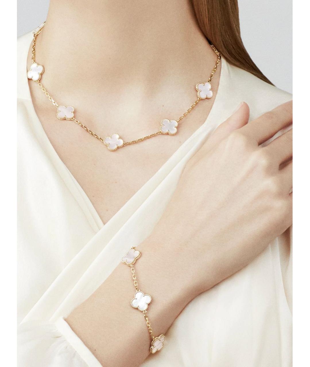 VAN CLEEF & ARPELS Золотое колье из желтого золота, фото 3