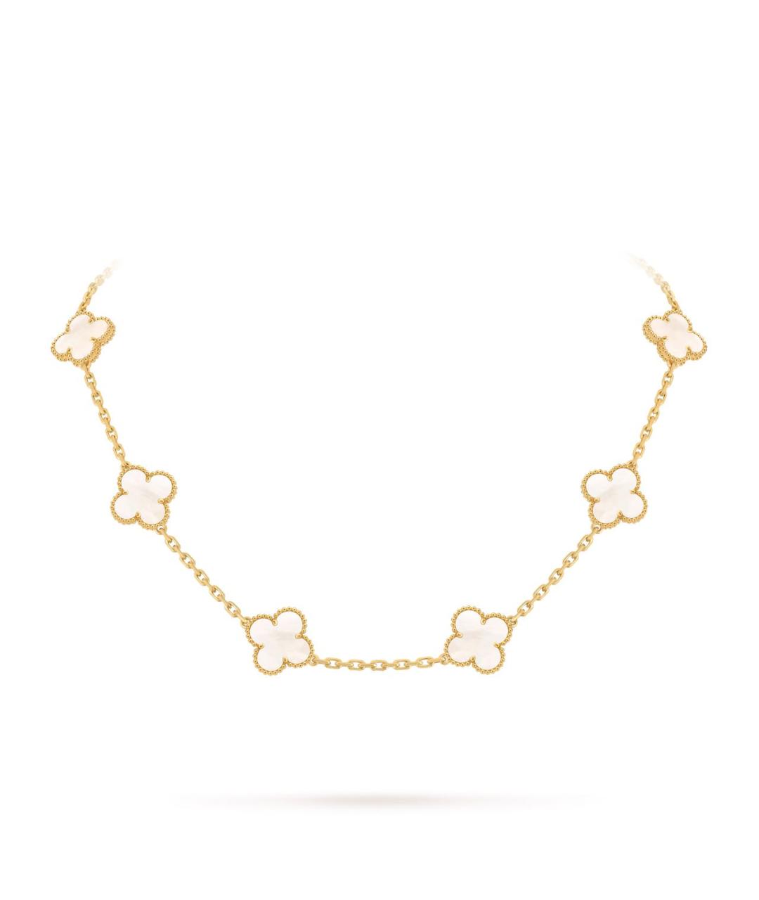 VAN CLEEF & ARPELS Золотое колье из желтого золота, фото 2