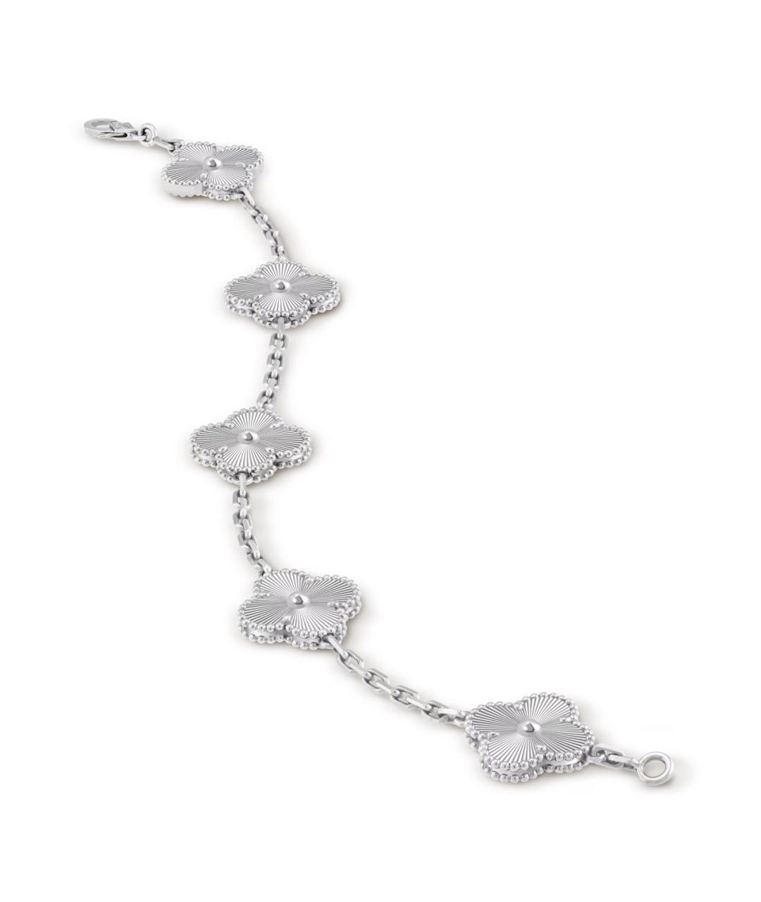 VAN CLEEF & ARPELS Серебряный браслет из белого золота, фото 5