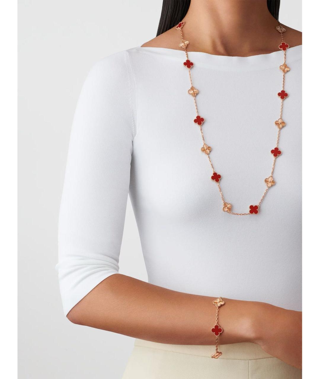 VAN CLEEF & ARPELS Золотой браслет из розового золота, фото 3