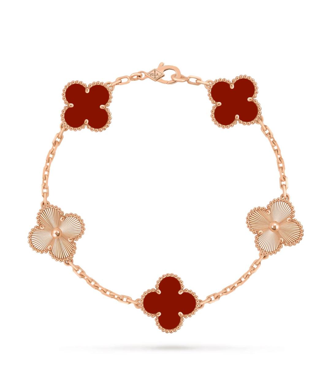 VAN CLEEF & ARPELS Золотой браслет из розового золота, фото 6