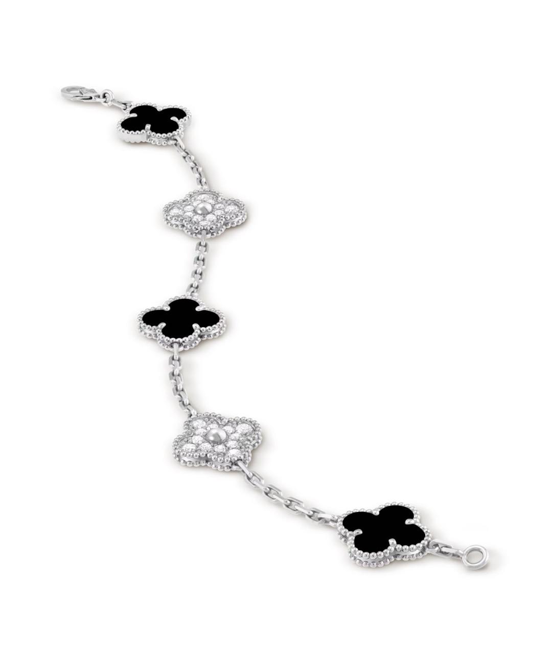 VAN CLEEF & ARPELS Серебряный браслет из белого золота, фото 4