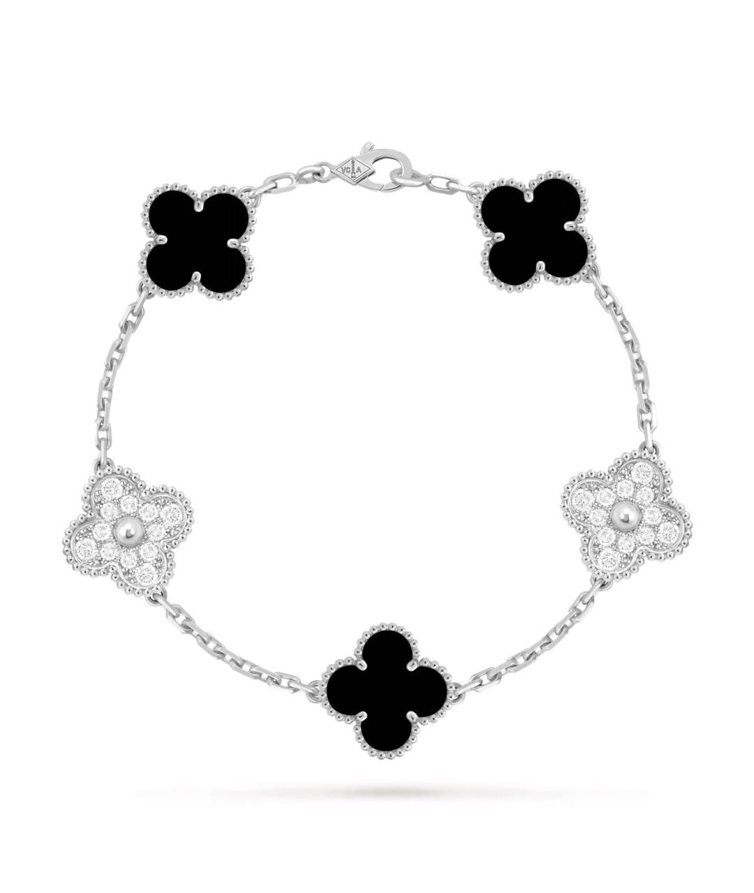 VAN CLEEF & ARPELS Серебряный браслет из белого золота, фото 5