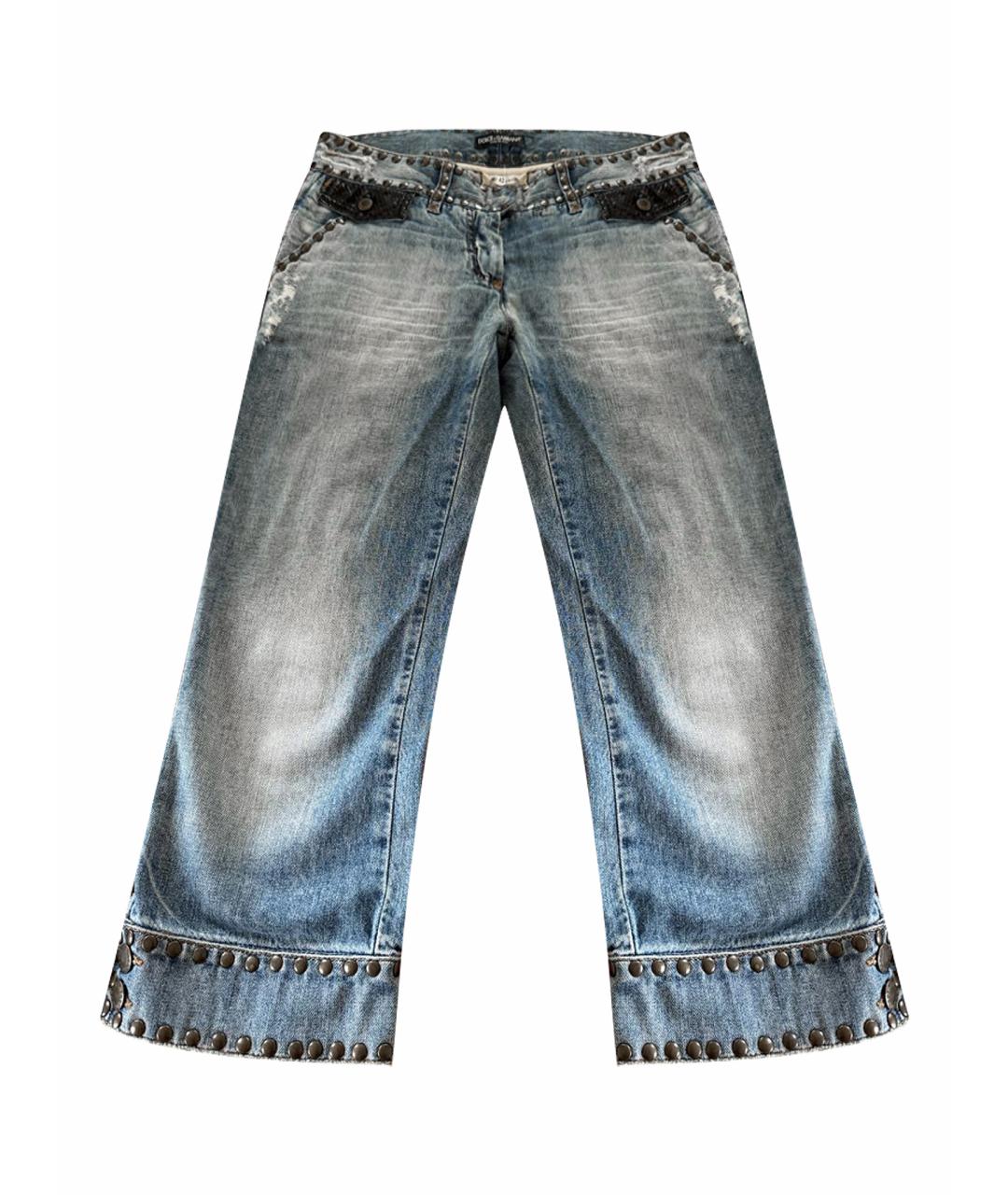 DOLCE&GABBANA Голубые капри, фото 1