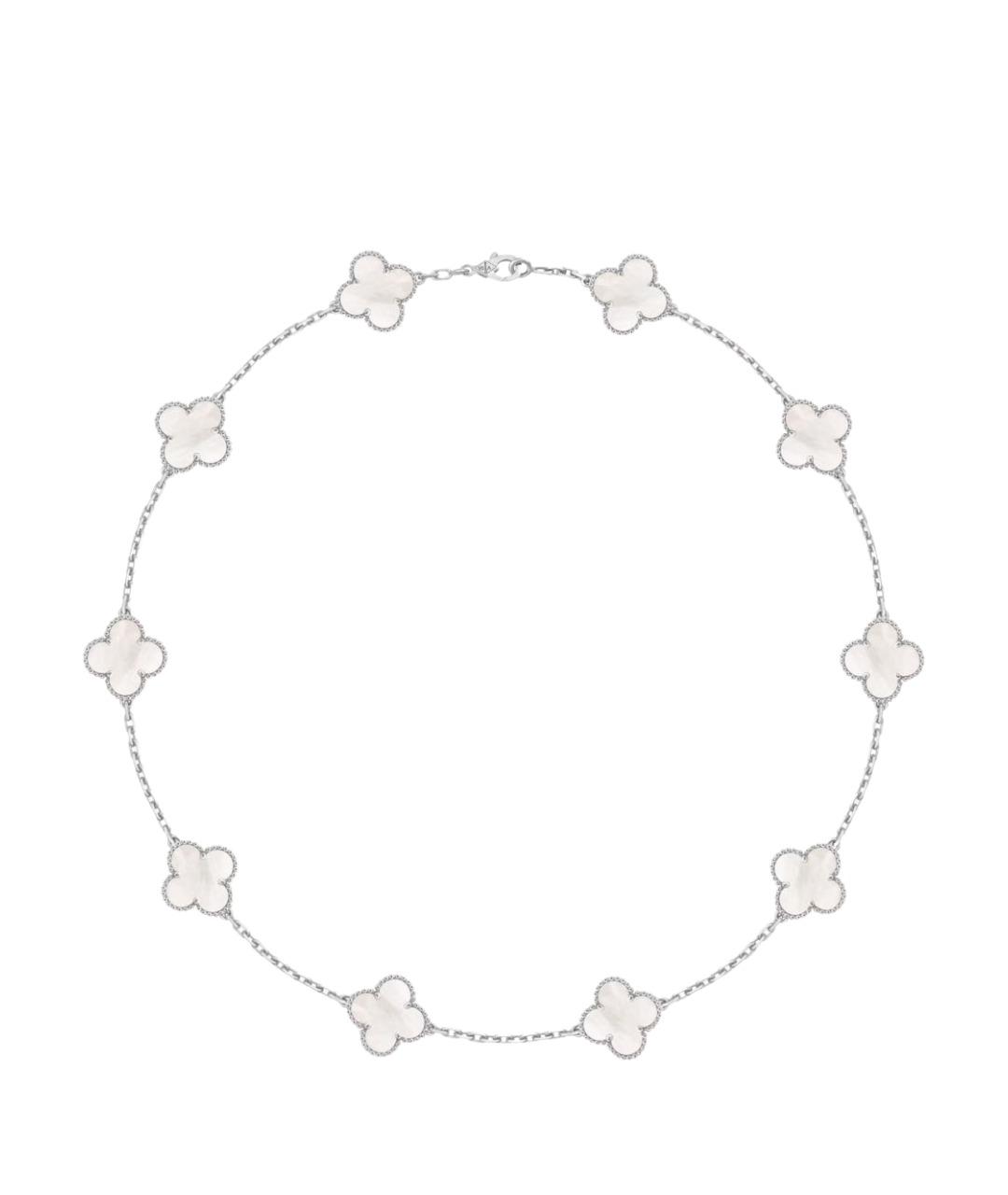 VAN CLEEF & ARPELS Серебряное колье из белого золота, фото 1