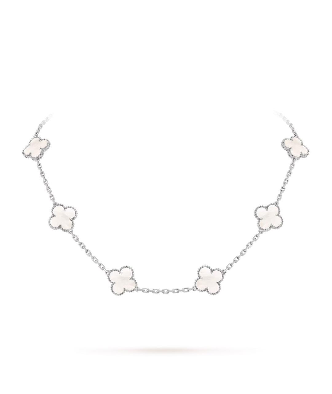 VAN CLEEF & ARPELS Серебряное колье из белого золота, фото 2